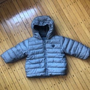 Bonpoint like new reversible coat 18m